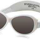 Ivory Baby Wrap Around Sunglasses - Retro Wrap Around