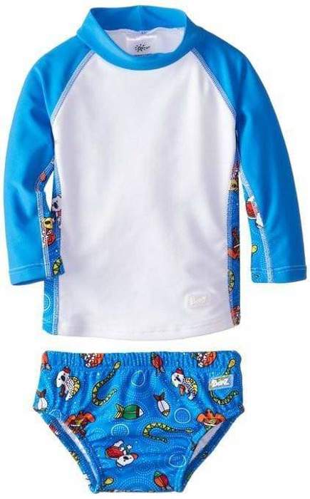 Baby & Toddler Rashguard & Swim Diaper Set
