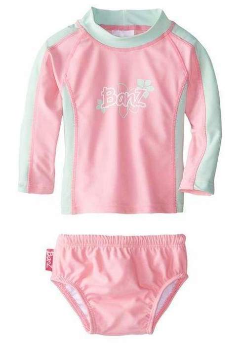 Baby & Toddler Rashguard & Swim Diaper Set