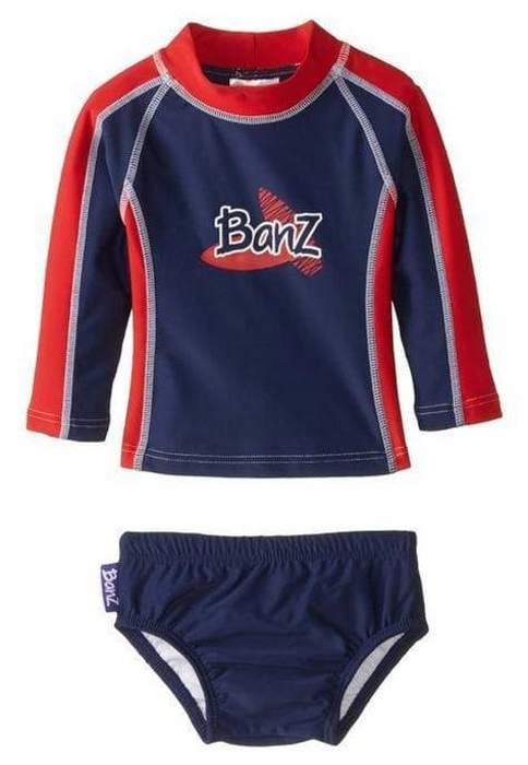 Baby & Toddler Rashguard & Swim Diaper Set