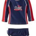 Navy/Red 18-24M Baby & Toddler Rashguard & Swim Diaper Set