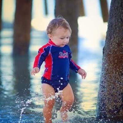 Baby & Toddler Rashguard & Swim Diaper Set