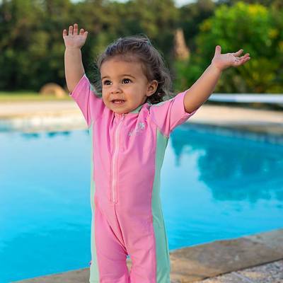 Toddler 2/2T/3 One Piece UV Swimsuit