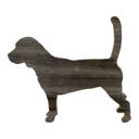 Beagle 12 inches Rustic Farmhouse Beagle Cutout Reclaimed Wood Silhouette