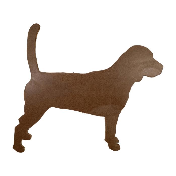Rustic Farmhouse Beagle Cutout Reclaimed Wood Silhouette