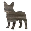 French Bulldog 18 inches Rustic Farmhouse French Bulldog Cutout Reclaimed Wood Silhouette