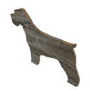 Miniature Schnauzer 18 inches Rustic Farmhouse Miniature Schnauzer Cutout Reclaimed Wood Silhouette