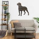 Rottweiler 12 inches Rustic Farmhouse Rottweiler Cutout Reclaimed Wood Silhouette