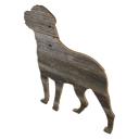 Rottweiler 24 inches Rustic Farmhouse Rottweiler Cutout Reclaimed Wood Silhouette