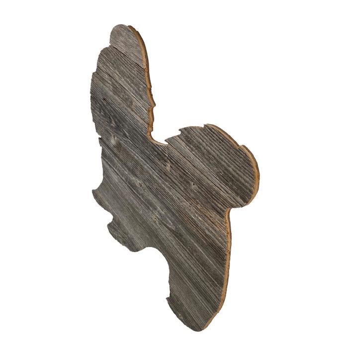 Rustic Farmhouse Shih Tzu Cutout Reclaimed Wood Silhouette
