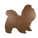 Shih Tzu 12 inches Rustic Farmhouse Shih Tzu Cutout Reclaimed Wood Silhouette