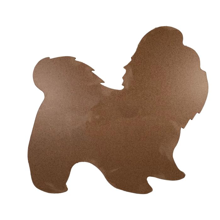 Rustic Farmhouse Shih Tzu Cutout Reclaimed Wood Silhouette