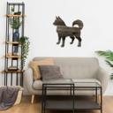 Siberian Husky 18 inches Rustic Farmhouse Siberian Husky Cutout Reclaimed Wood Silhouette