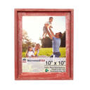 10 x 10 Frame Red Rustic Farmhouse Signature Series Reclaimed Wood Picture Frame