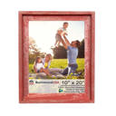 10 x 20 Frame Red Rustic Farmhouse Signature Series Reclaimed Wood Picture Frame