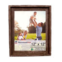 12 x 12 Frame Brown Rustic Farmhouse Signature Series Reclaimed Wood Picture Frame