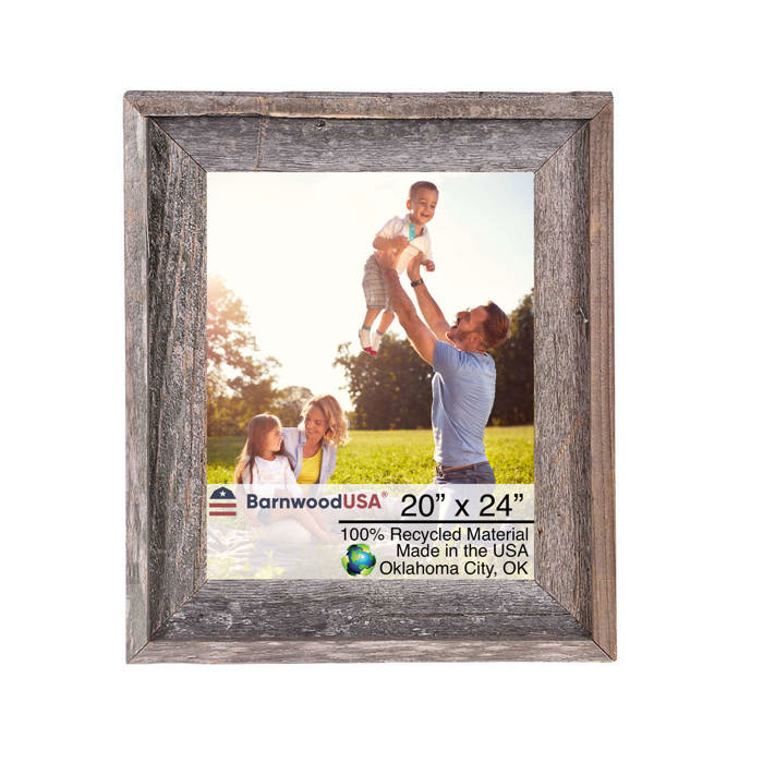 Rustic Farmhouse Signature Series Reclaimed Wood Picture Frame