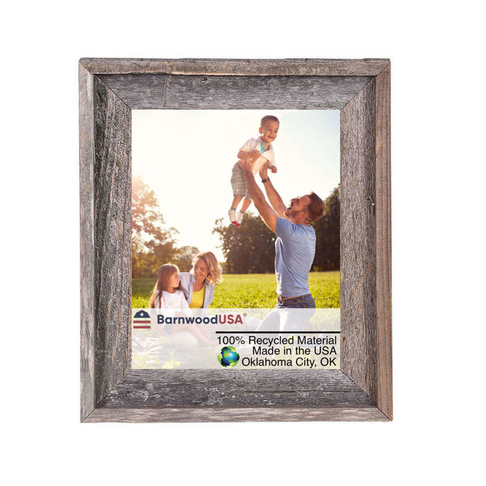 Rustic Farmhouse Signature Series Reclaimed Wood Picture Frame