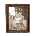 8.5 x 14 Frame Brown Rustic Farmhouse Signature Series Reclaimed Wood Picture Frame