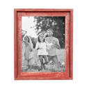 8 x 10 Frame Red Rustic Farmhouse Signature Series Reclaimed Wood Picture Frame