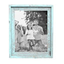 8 x 8 Frame Blue Rustic Farmhouse Signature Series Reclaimed Wood Picture Frame