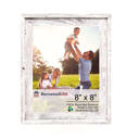 8 x 8 Frame White Rustic Farmhouse Signature Series Reclaimed Wood Picture Frame