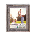 9 x 12 Frame Gray Rustic Farmhouse Signature Series Reclaimed Wood Picture Frame