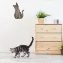 24 inches Rustic Farmhouse Reclaimed Wood Cat Cutout Silhouette