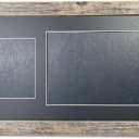 12 x 18 Frame Black Rustic Farmhouse 12 x 18 Graduation Diploma Frame with Mat, fitted for 5 x 7 Cap & Grown Photo and 8.5 x 11 Diploma Certificate Display