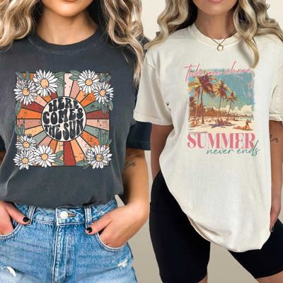 Summer Vibes Graphic Apparel 