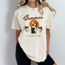  Summer Is A State Of Mind Comfort Colors Tee, Summer Beach Shirt, Swimming Shirt