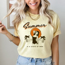 XL Butter Summer Is A State Of Mind Comfort Colors Tee, Summer Beach Shirt, Swimming Shirt