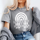 Large Gray Little Ray Of Pitch Black Comfort Colors Tee, Black Is My Favorite Color Shirt