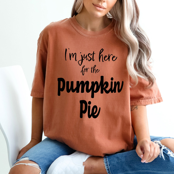 Thanksgiving Dinner Comfort Colors Tee, Dinner Side Dish Favorites Printed Tee, Fall Thankful Food Shirt