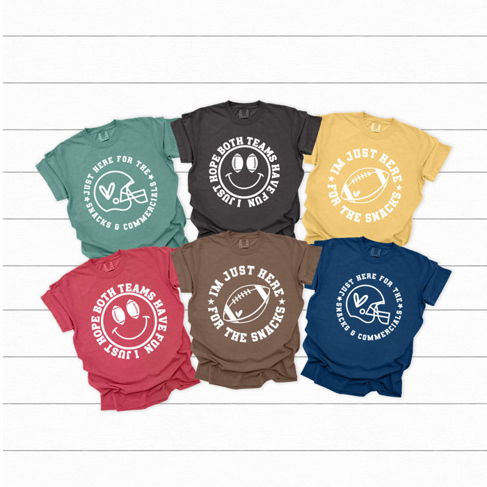 Here For The Halftime Show Comfort Colors Tee, Supper Bowl Football Graphic Tee, Game Day Shirt