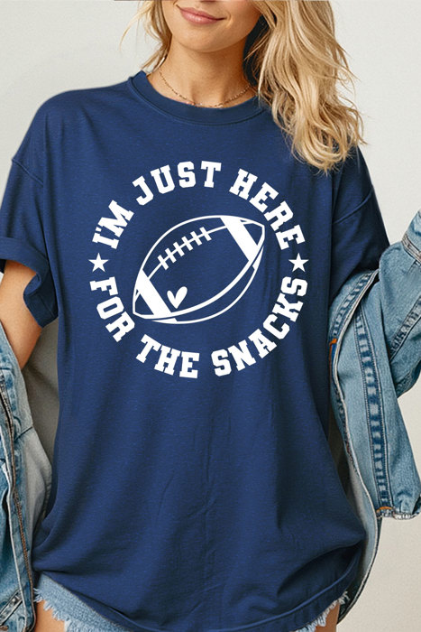 Here For The Halftime Show Comfort Colors Tee, Supper Bowl Football Graphic Tee, Game Day Shirt