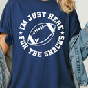  Here For The Halftime Show Comfort Colors Tee, Supper Bowl Football Graphic Tee, Game Day Shirt
