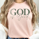  God Is Good Gospel Graphic Tee, Spring Easter Shirt 