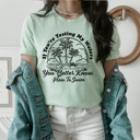 XL Mint If You're Testing My Waters You Better Know How To Swim Graphic Tee, Funny Sarcastic Shirt  