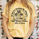  If You're Testing My Waters You Better Know How To Swim Graphic Tee, Funny Sarcastic Shirt  