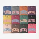  US States Varsity Font Comfort Colors Tee, America States Shirt, Home State Tee