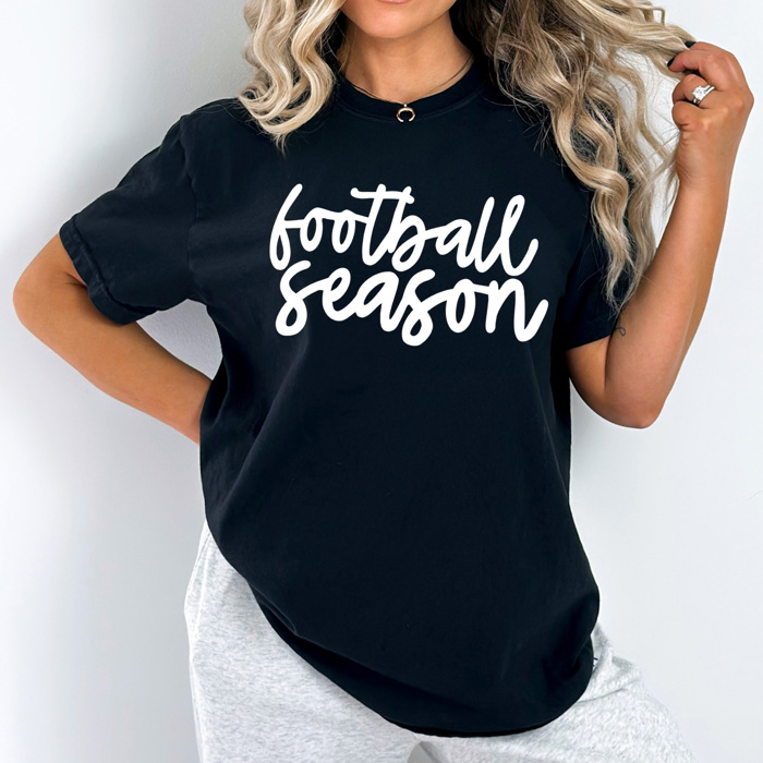 Game Day Football Season Comfort Colors Tee, Football Sport Printed Tee, Fall Season Shirt 