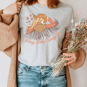  Long Live Cowgirls Basic Graphic Tee, Western Cowgirl Shirt, Country Girl Tee