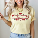 Large Butter Very Demure Very Christmassy Comfort Colors, Trendy Christmas Shirt
