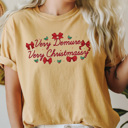 XXL Mustard Very Demure Very Christmassy Comfort Colors, Trendy Christmas Shirt