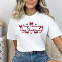 XL White Very Demure Very Christmassy Comfort Colors, Trendy Christmas Shirt