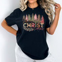 XXL Black Merry Christ-mas Comfort Colors Tee, Jesus Christ Shirt 