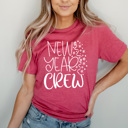 Small Berry New Year Crew Graphic Tee, 2026 New Year Eve Party Shirt