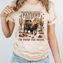 Large Cream Please Be Patient With Me I'm From The 1900s Graphic Tee, Western Old Times Shirt