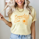 Medium Butter Cowgirls Just Wanna Have Sun Comfort Colors Tee, Desert Cactus Shirt, Western Tee